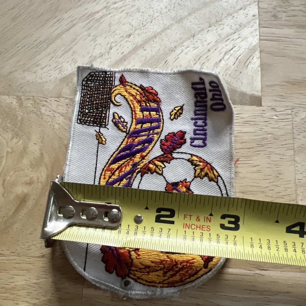 Vintage 1997 fall ball Cincinnati Ohio patch