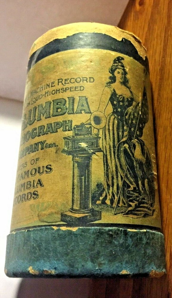 Columbia Talking Machine Record Case (No Record)