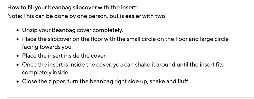 Pottery Barn Teen Chunky Boucle Gray Bean Bag LGE Slipcover only NEW w/tags $149