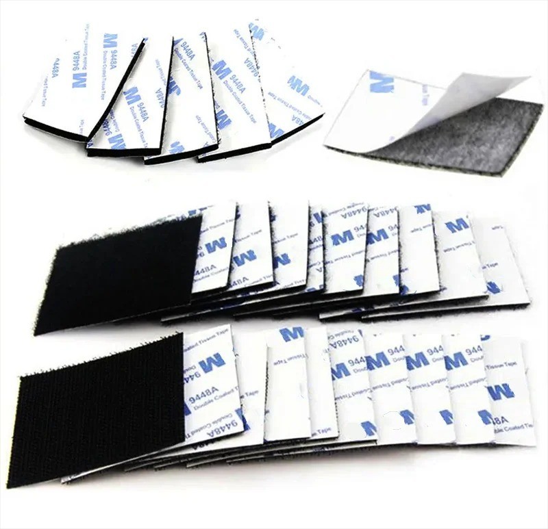 10Pcs Self Adhesive Hook & Loop Tape Fastener