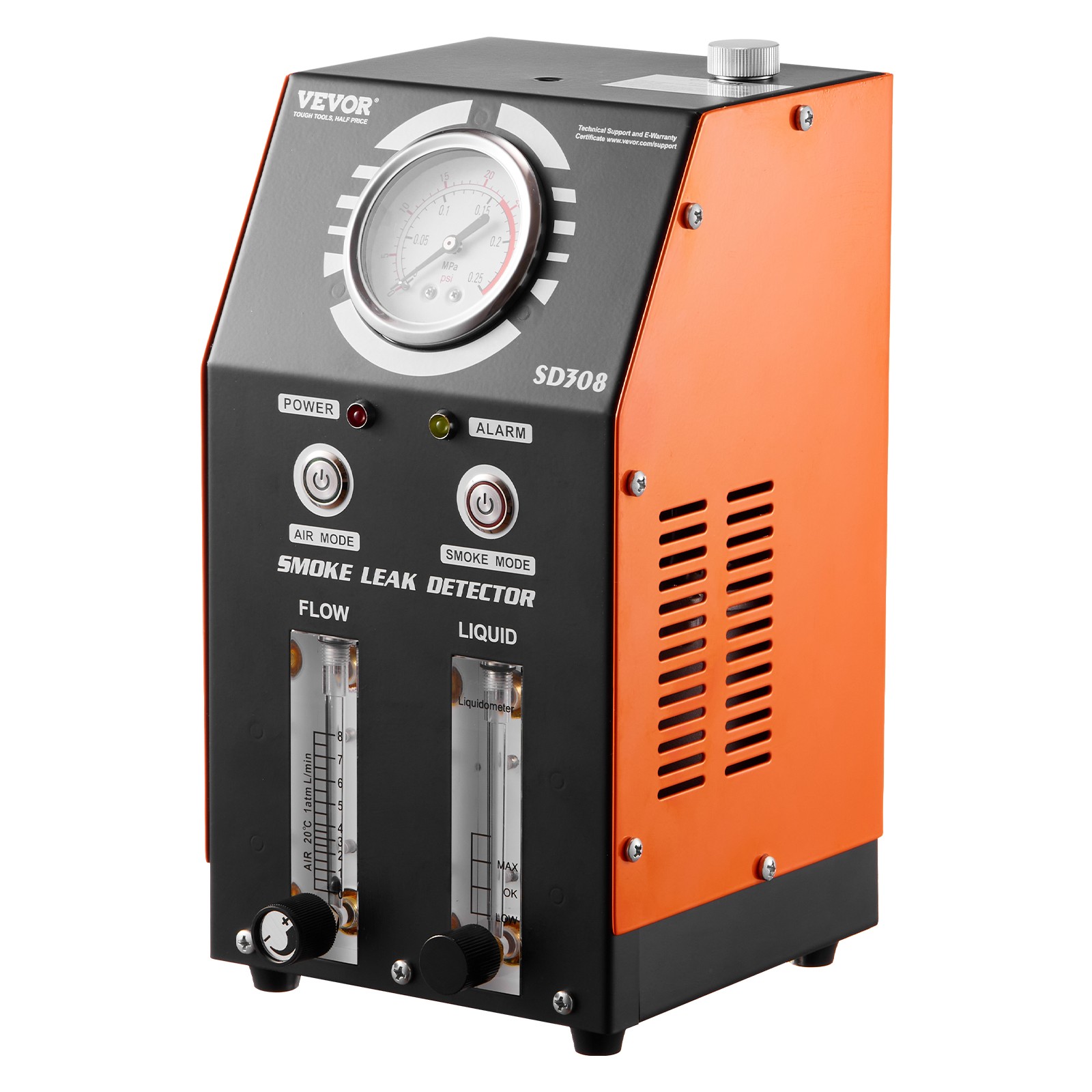 VEVOR Automotive Smoke Machine EVAP Vacuum Leak Detector with Built-in Air Pump