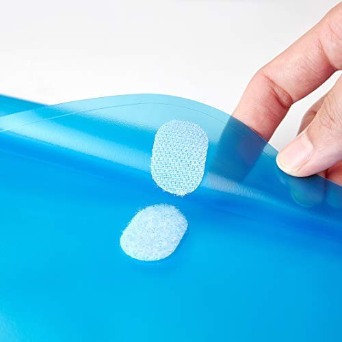 10 Pack Assorted Color Expandable Poly Binder Pocket, Assorted Color 10 Pack