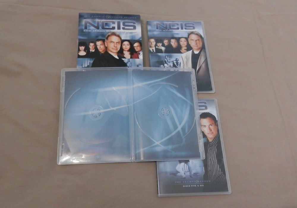CASES ONLY -- NCIS Season 2 -- Empty DVD Case -- NO DISCS storage replacement