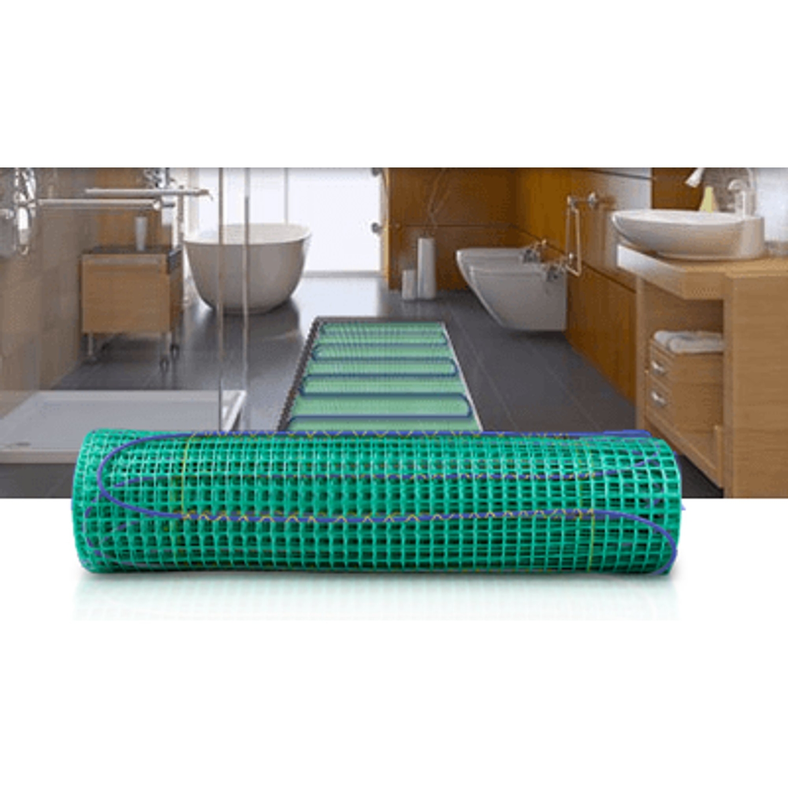 TempZone Easy Mat 120V 2' W x 20' L, 48 Sq. Ft. Refurbished TRT120-2.0x24