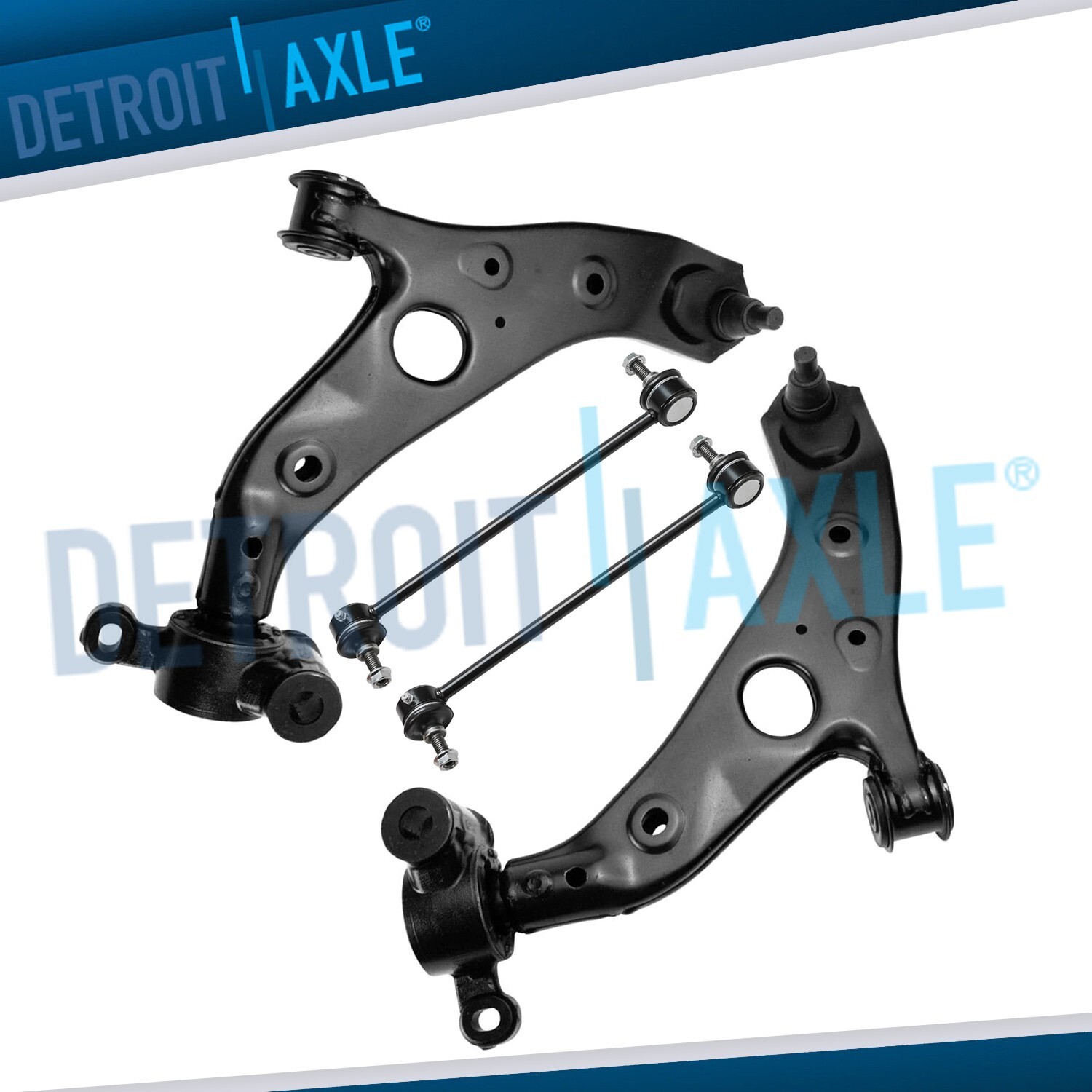 Front Lower Control Arms w/Ball Joints Sway Bar Links for 2014-2016 Mazda 6 CX-5