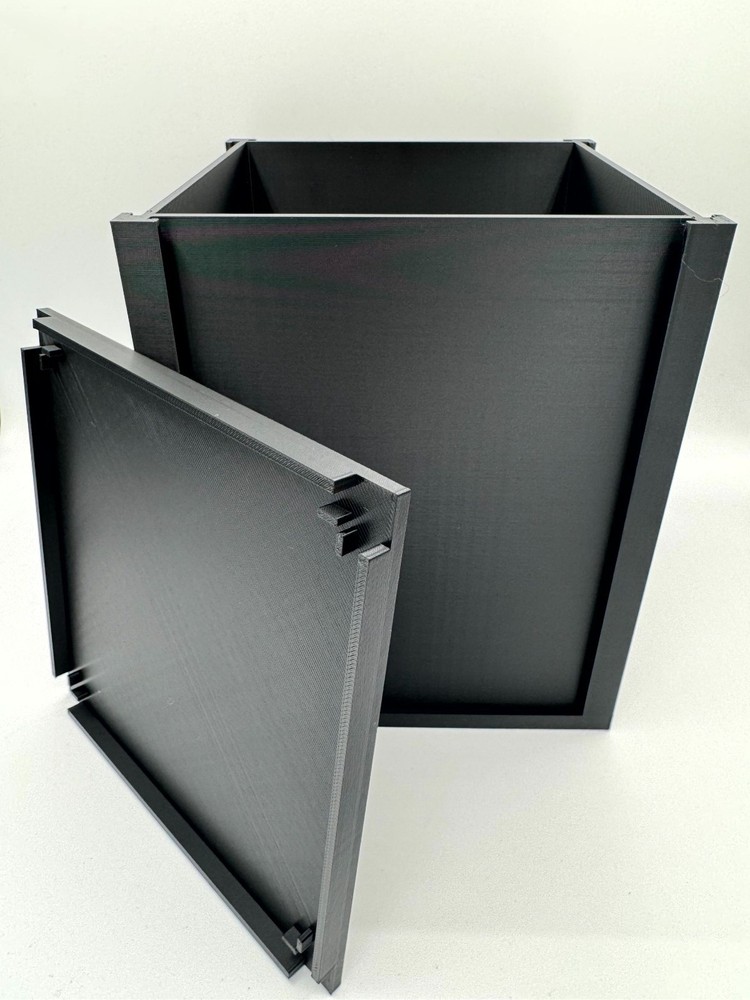 Jumbo 5x7 Top Loader Display & Storage Box - 4 Sided Display - Jumbo Case Statio