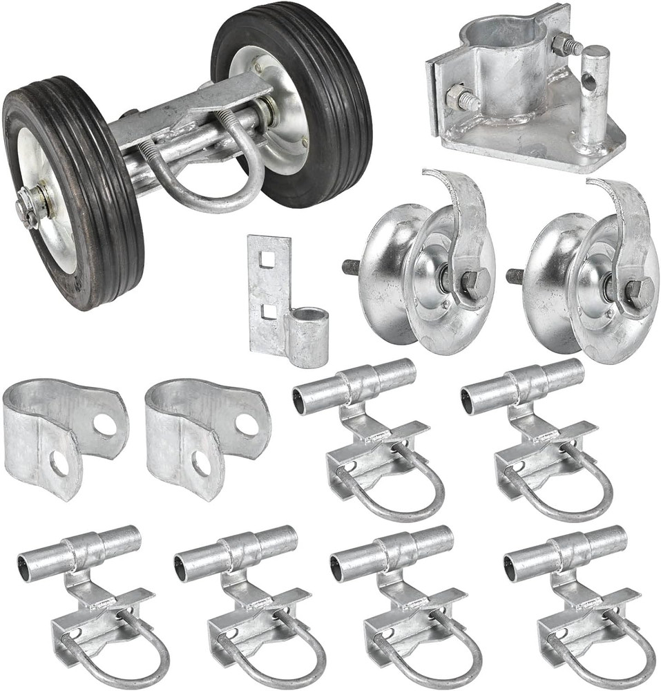Sliding Gate Hardware Kit for Chain Link Rolling Gates