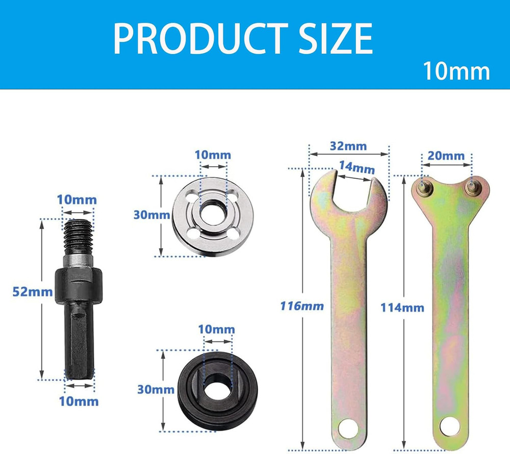 Electric Drill Conversion Rod Kit for Angle Grinder with Accessories