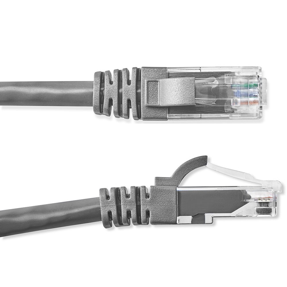 NavePoint Cat6 UTP Ethernet Network Patch Cable UL Listed, 75 FT Gray