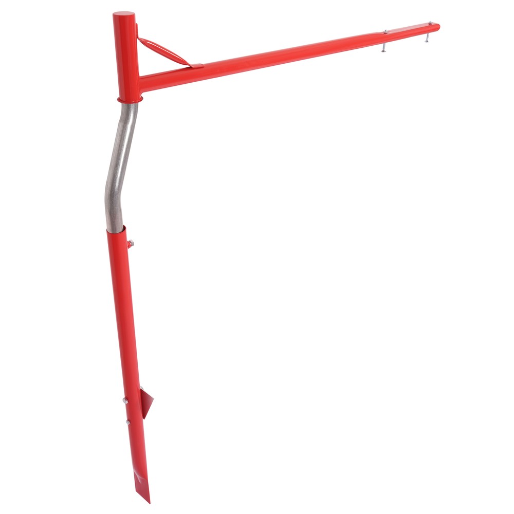 Universal Mailbox Post Support Ideal for Both Rural and Residential Galvanized