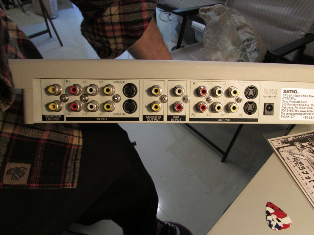 Sima SFX-9A Video Effects Mixer — NTSC/PAL / Excellent Condition