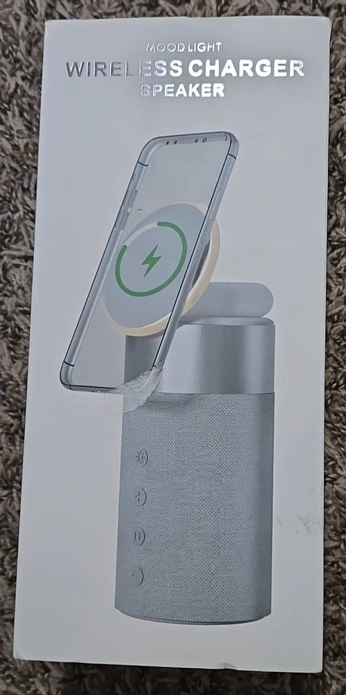 Iphone - Mood Light Wireless Charger Speaker