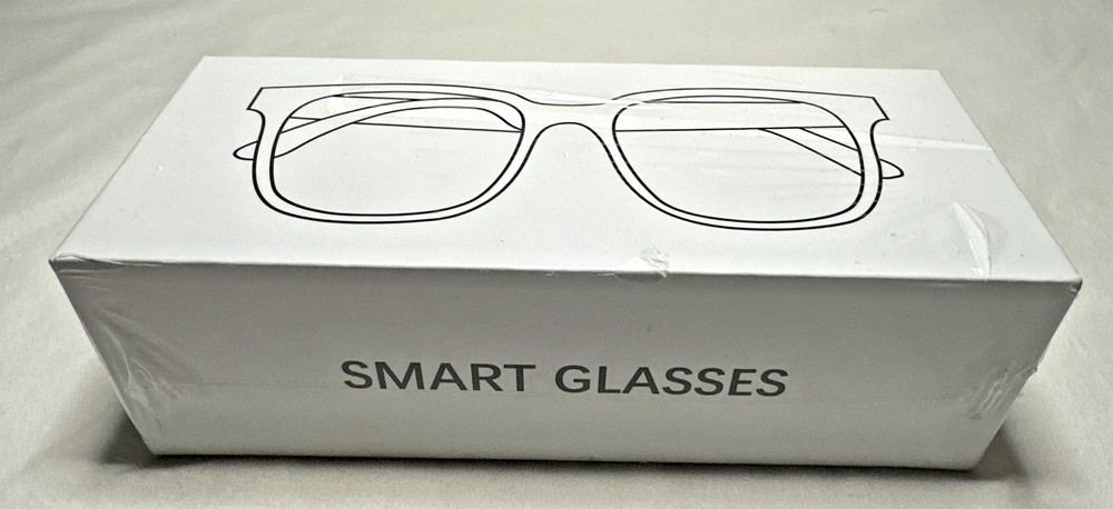 W600 Smart Glasses Black Colored Lens Mic Touch Control Bluetooth Wireless