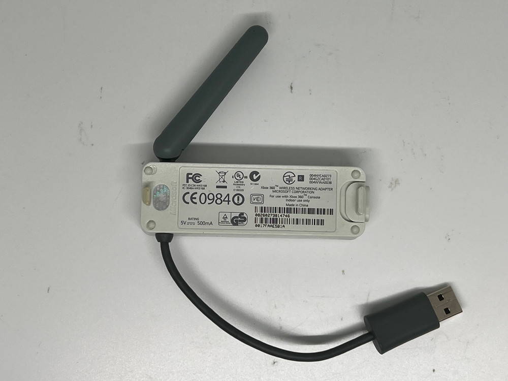 Microsoft Xbox 360 Wireless a/b/g Network Adapter White