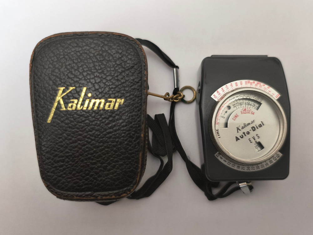 Kalimar Auto-Dial EVS Exposure Meter w/Leather Case