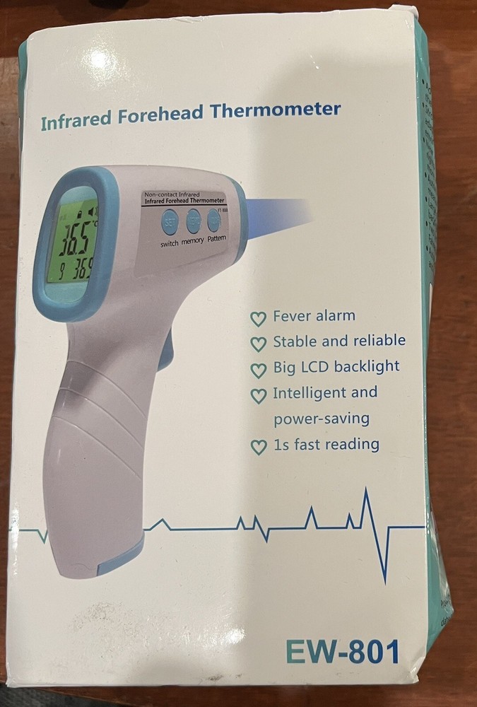 Infrared Forehead Thermometer Model EW-801