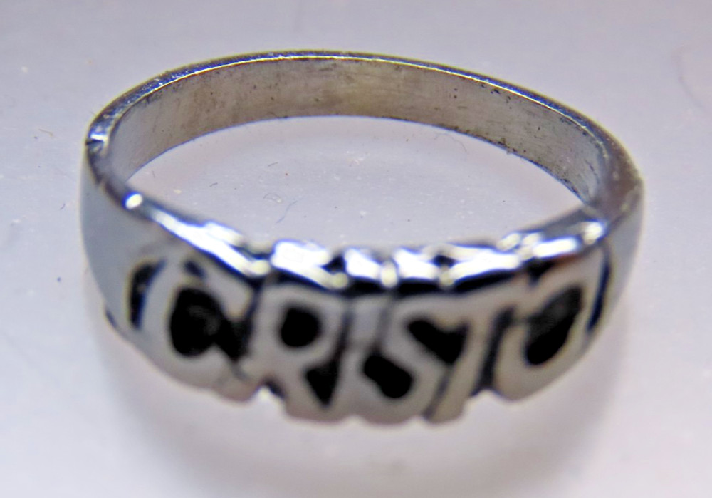 Christ Metal Ring