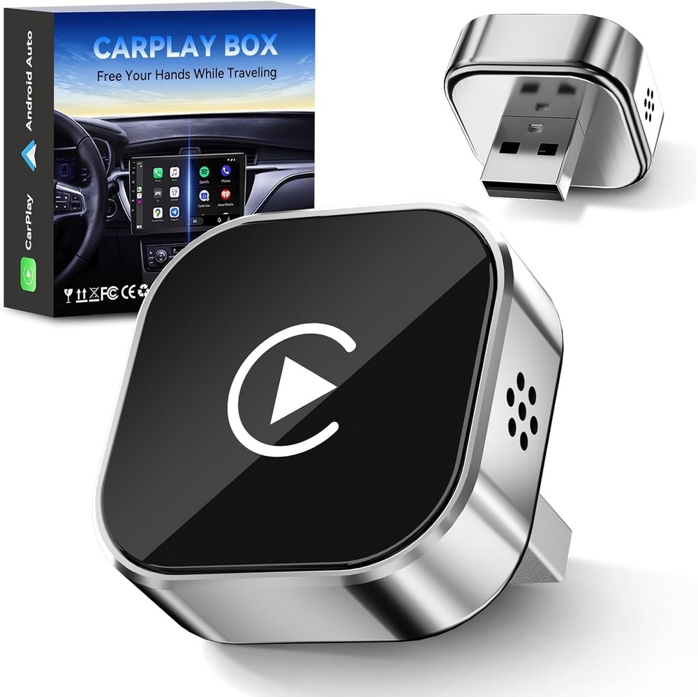 2026 Wireless Car Adapter - Universal Smart Screen Converter for CarPlay/Android
