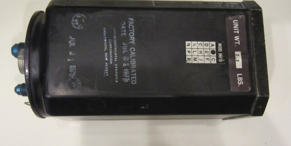 MAXIMUM ALLOWABLE AIRSPEED MACH INDICATOR SABRELINER P/N 25850-213
