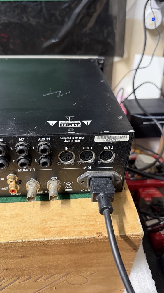 Digidesign 003 Rack Audio Interface Pro Tools FireWire Tested