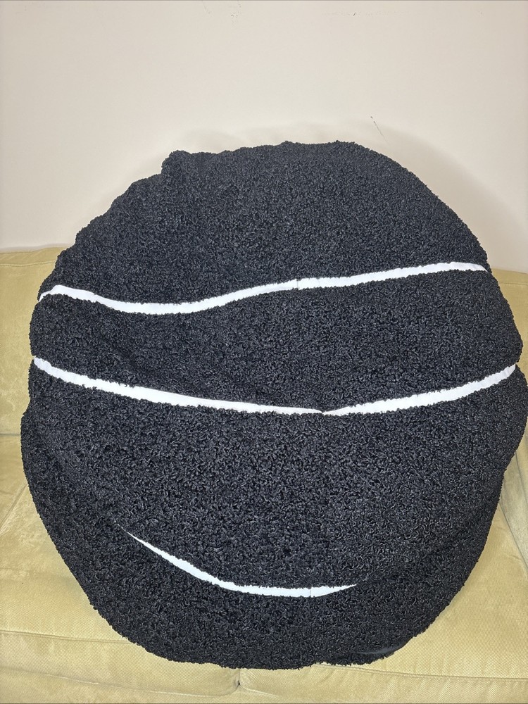pottery barn Basketball Bean Bag Chair - Large 41" diameter -Bean Bag & Cover