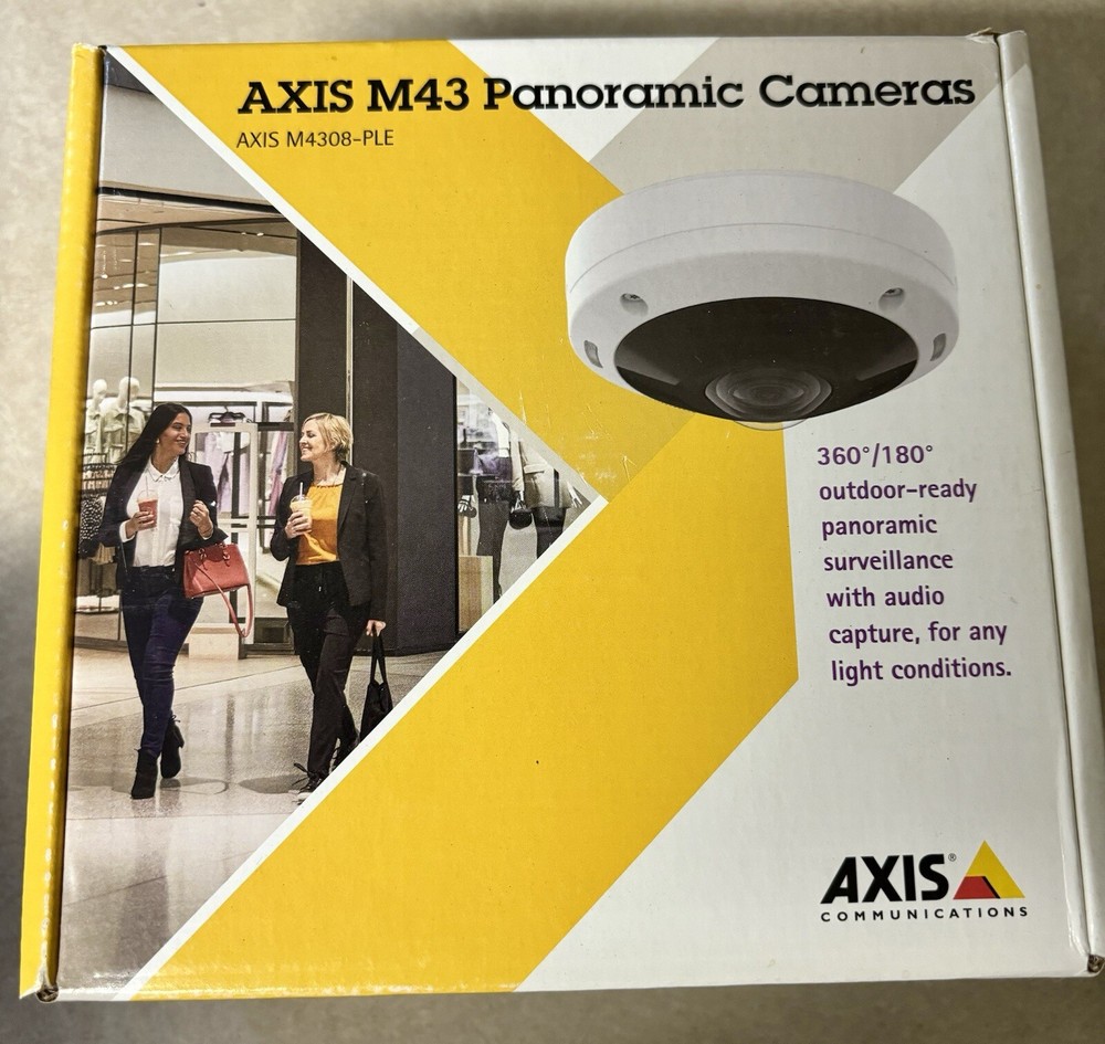 Axis M4308-PLE Network Panoramic Dome Camera 02100-001.