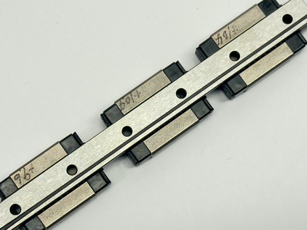 THK RSR 9M Linear Guide Blocks w/ 115mm Guide Rail