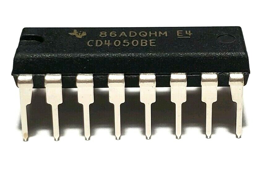 10PCS CD4050BE CD4050 CMOS Hex Non-Inverting Buffer/Converter