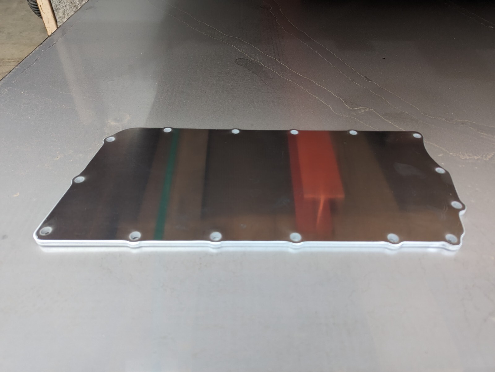 DODGE 360 MAGNUM ALUMINUM PLENUM REPAIR PLATE, 1992-2003,  5.2L,5.9L