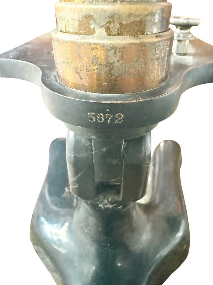 Antique Bausch and Lomb Brass Microscope with Case
