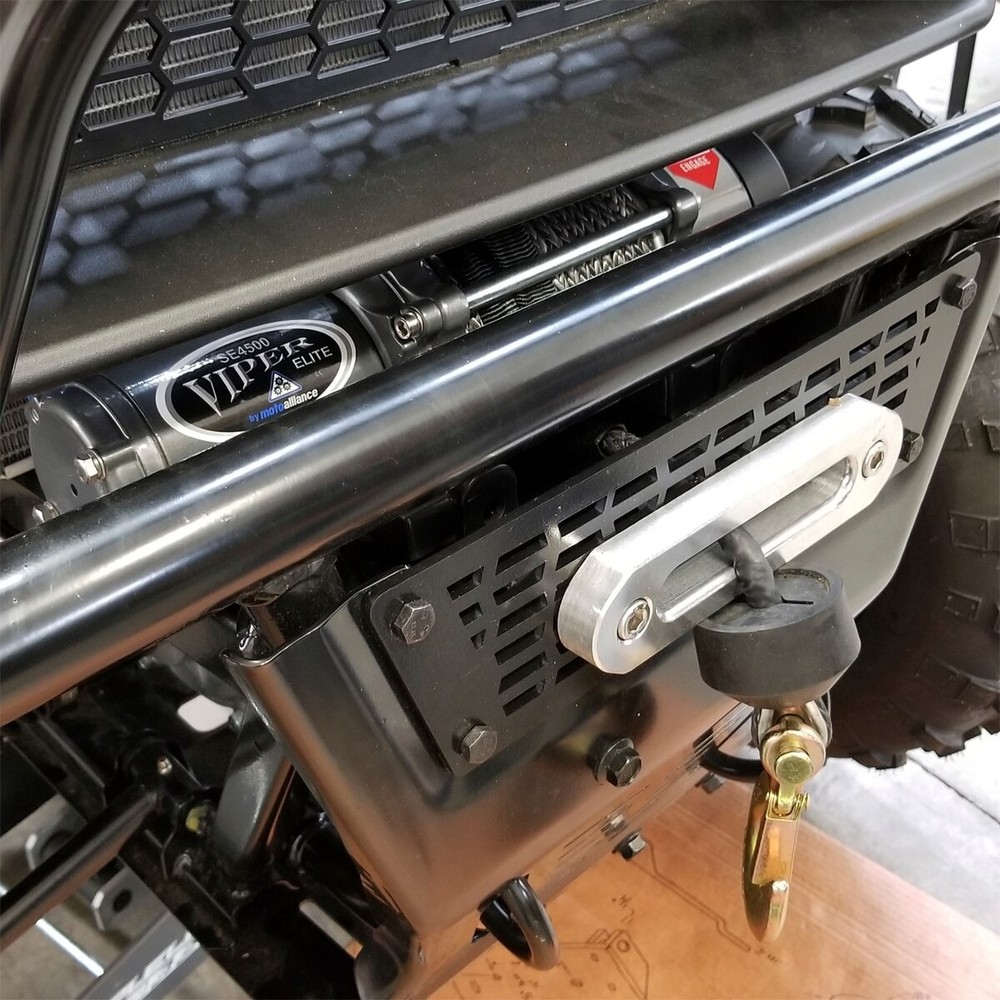 VIPER UTV Winch Fairlead Mount Plate for Textron Stampede