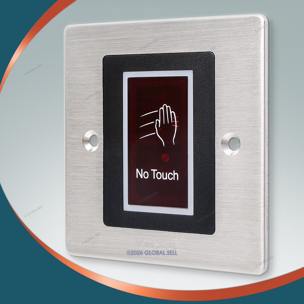 Touchless IR Exit Button with LED IP66 DC12V for Door Entry Access Control Lock