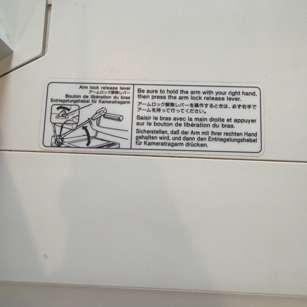 Canon RE-350 Video Visualizer Tested Working