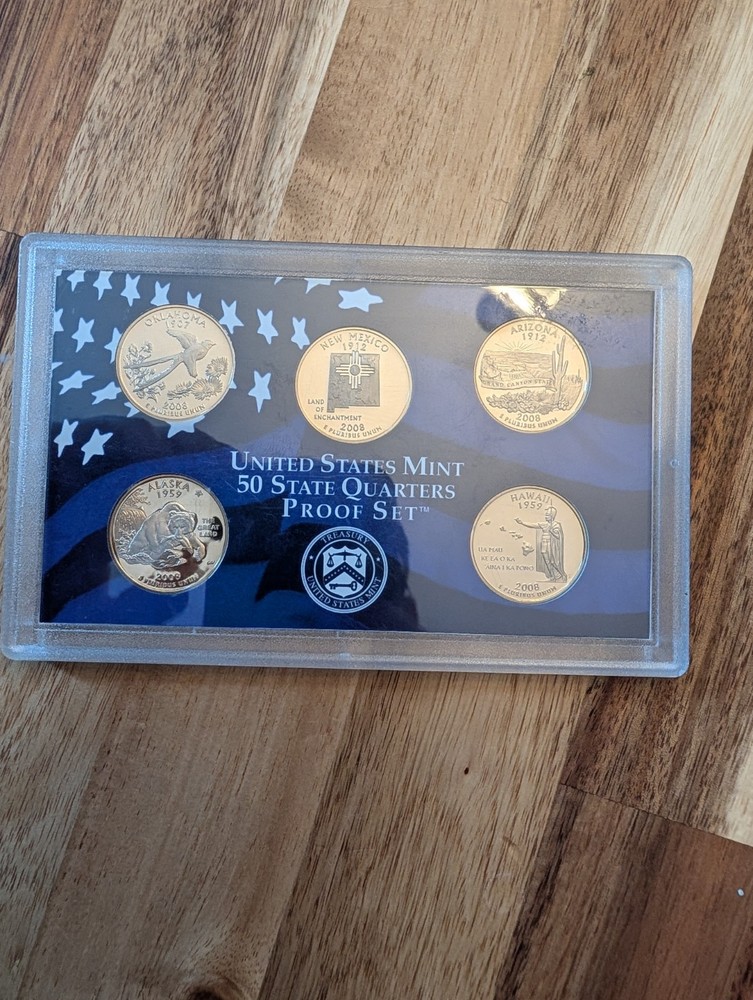 United States Mint 50 State Quaters Proof Set