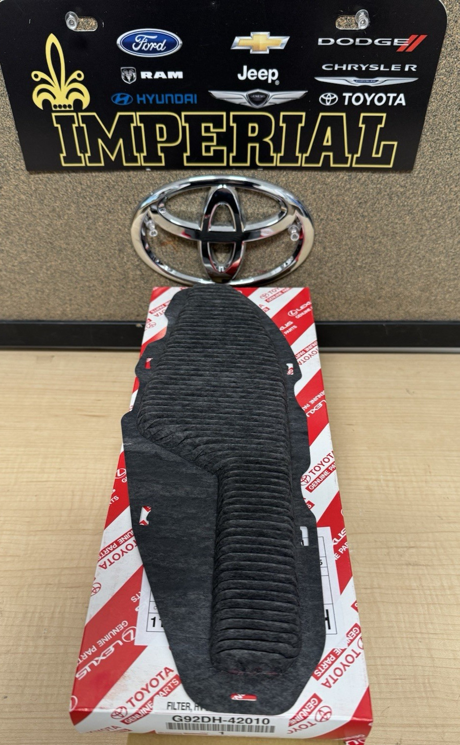 2021-2025 TOYOTA RAV4 HYBRID BATTERY COOLING AIR INTAKE FILTER OEM GENUINE