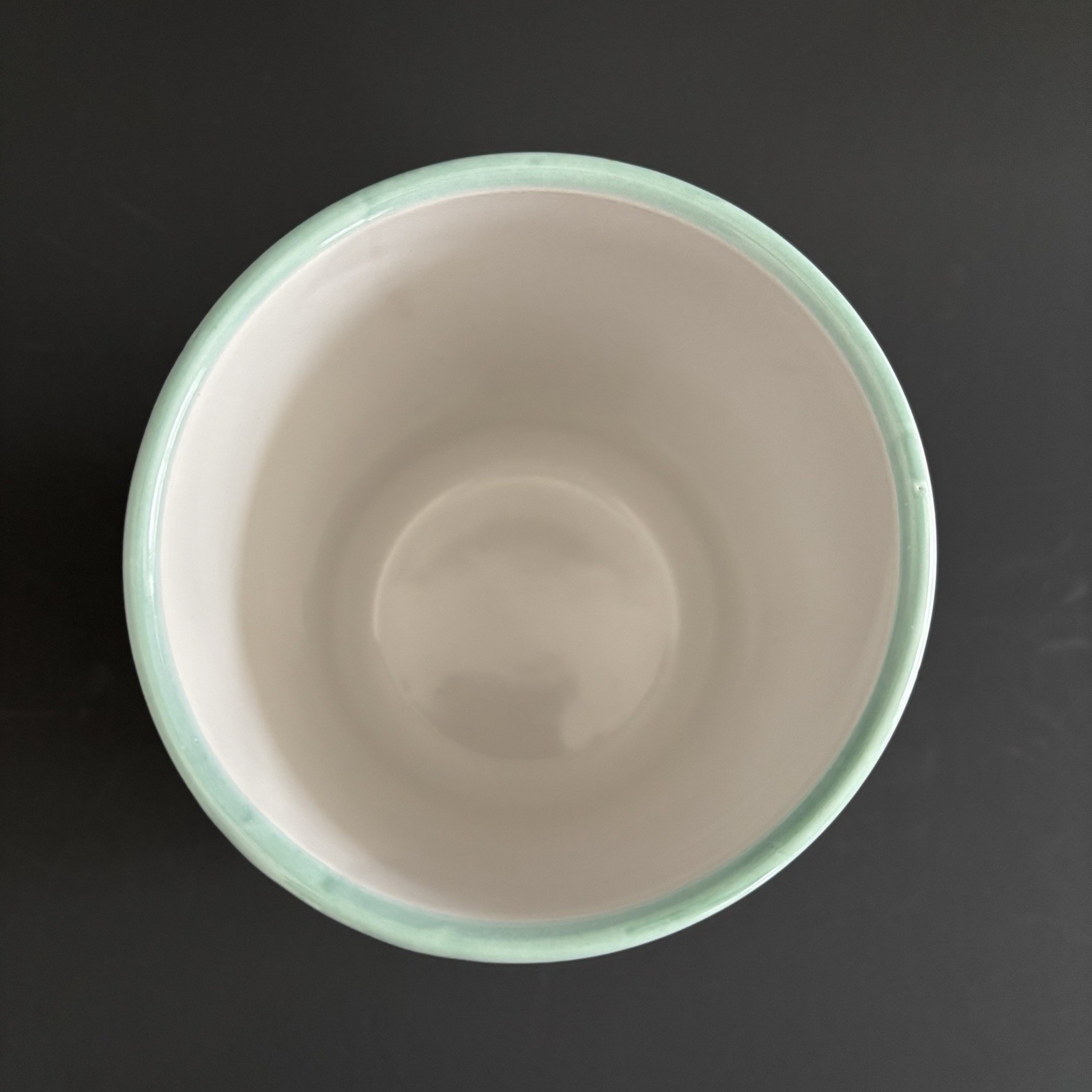 Solimene Vietri Bunny Rabbit Carrot 6.25” Utensil Crock Jar Container Italy