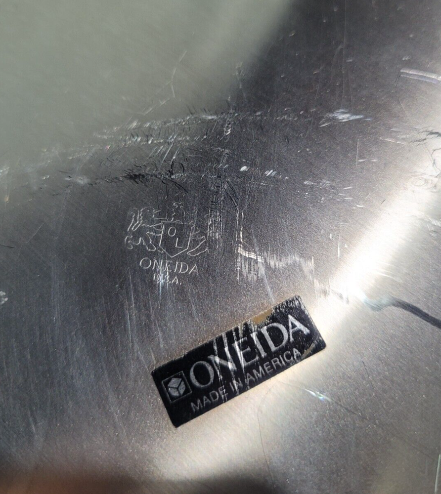 Oneida USA Silver Plated Chafing Dish 4 Piece Set