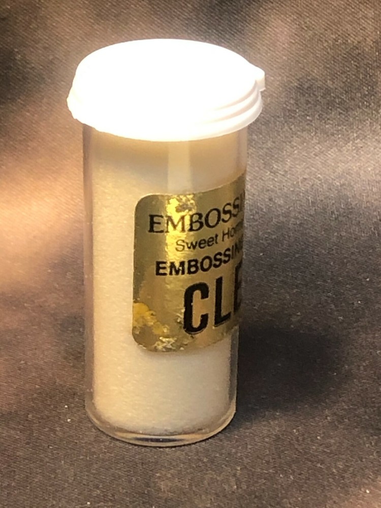 Embossing powder Clear .5 oz Assorted brand & containter
