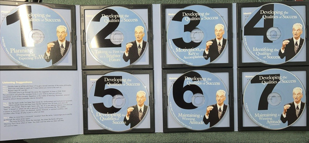 Ziglar Training Systems - Zig Ziglar Developing The Qualities Of Succes 7-CD Set