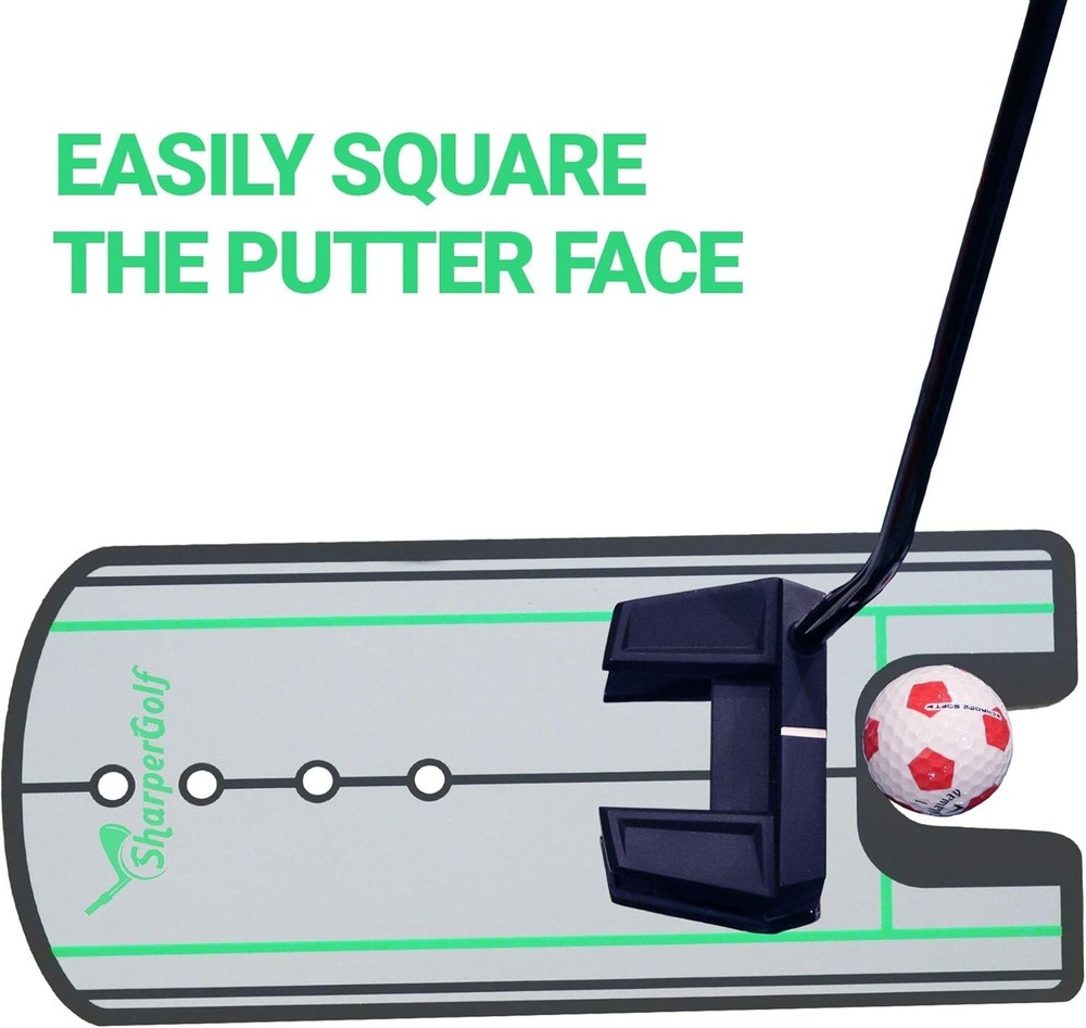 2Pack Golf Putting Alignment Mirror 12x5.75 Portable Training Aid Swing