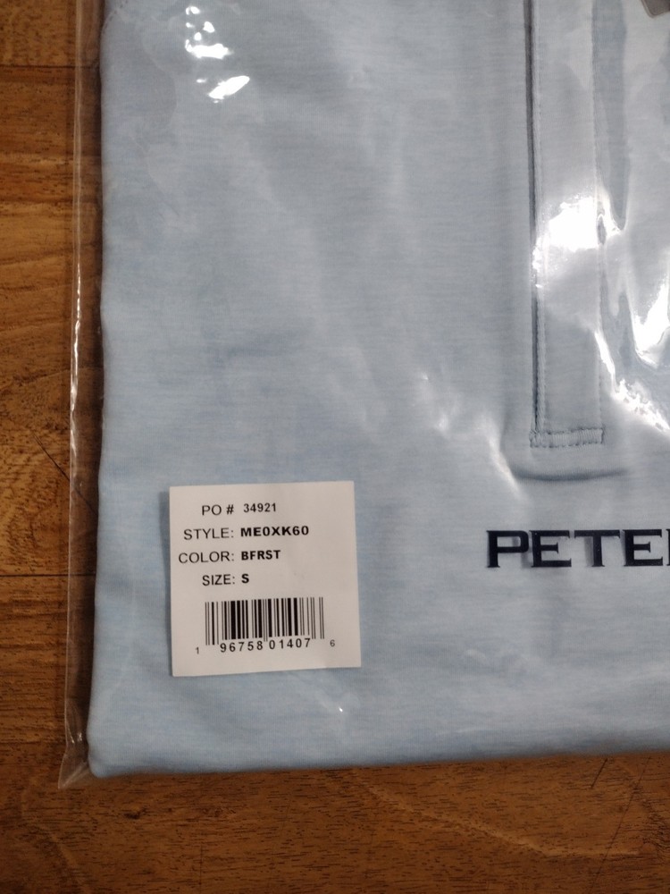 Peter Millar Stealth Performance Pullover Small 1/4 Zip Crown Crafted ME0XK60