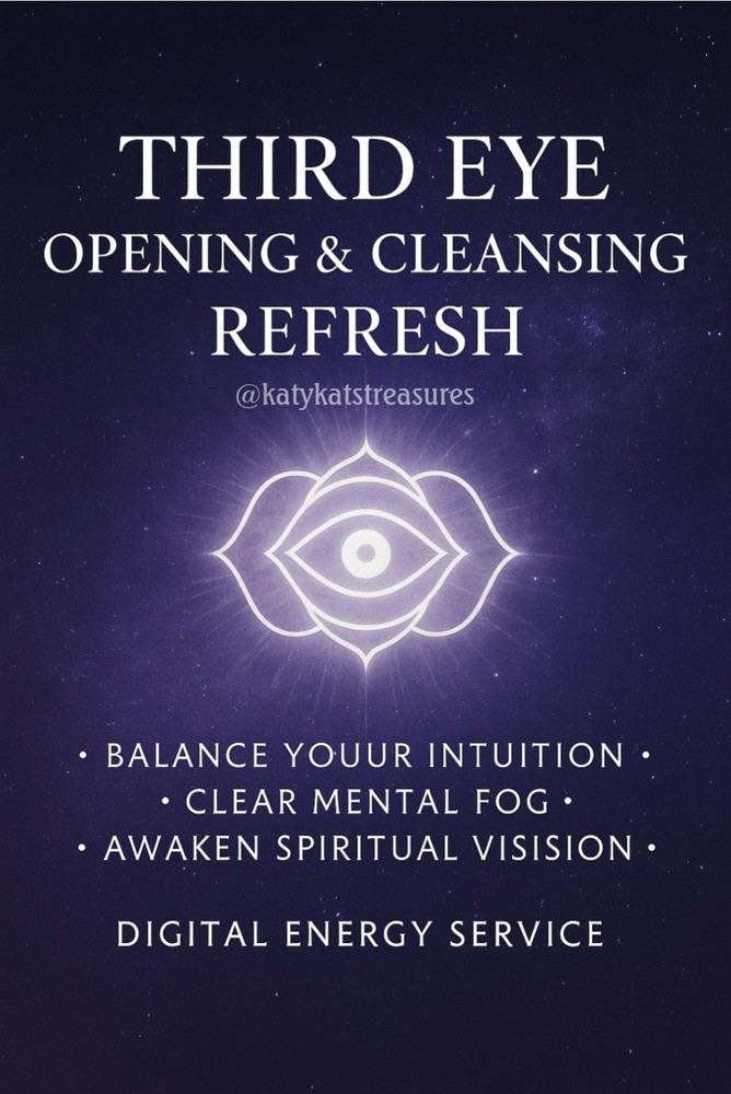 Third Eye Opening & Cleansing Refresh – Intuitive Alignment & Energy Boost