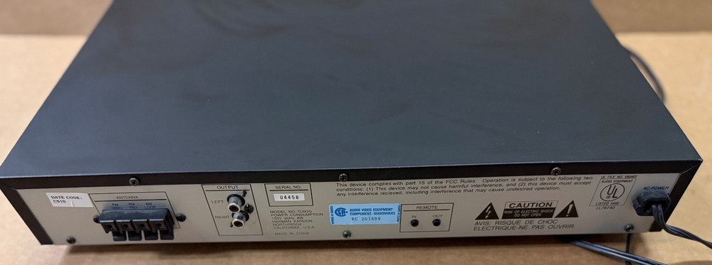 Harman Kardon TU 930