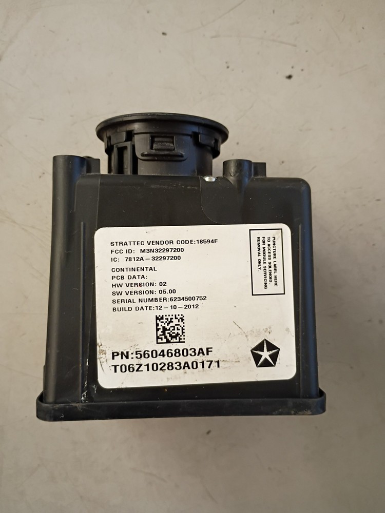 2013-2016 Dodge Dart Ignition Switch Module OEM Mopar 56046803AF