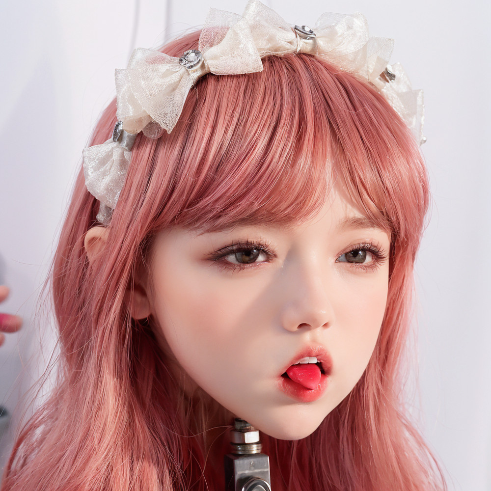 Female head model, replaceable wig,Mannequin Head,exquisite makeup,realistic,TPE