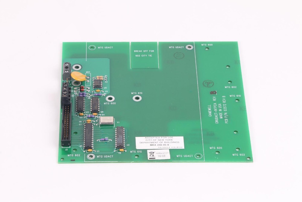 Gamewell GWUDACT-INTPCA Board