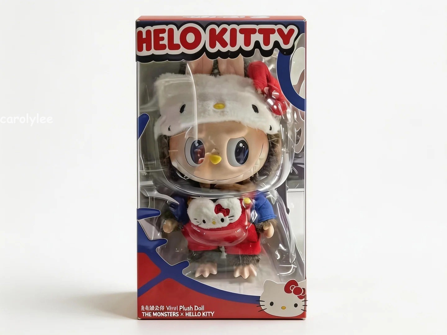 Authentic The Monsters X Hello Kitty Figure Plush Toy Gift New 14.96inches