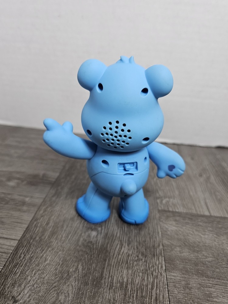 Talking Care Bears Grumpy Figure - Blue Light Up - Interactive 5 in. - Works!