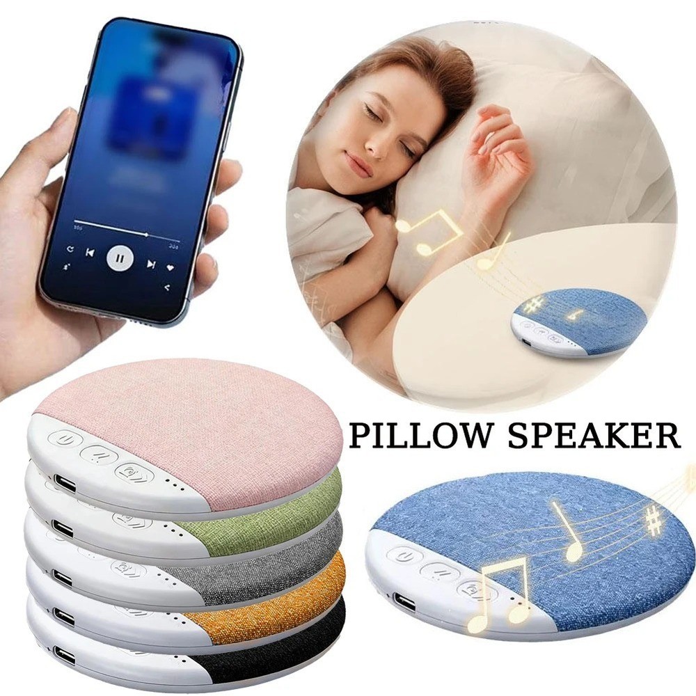 Under Pillow Speaker For Sleeping Bone Conduction Speaker With White Noise Timer
