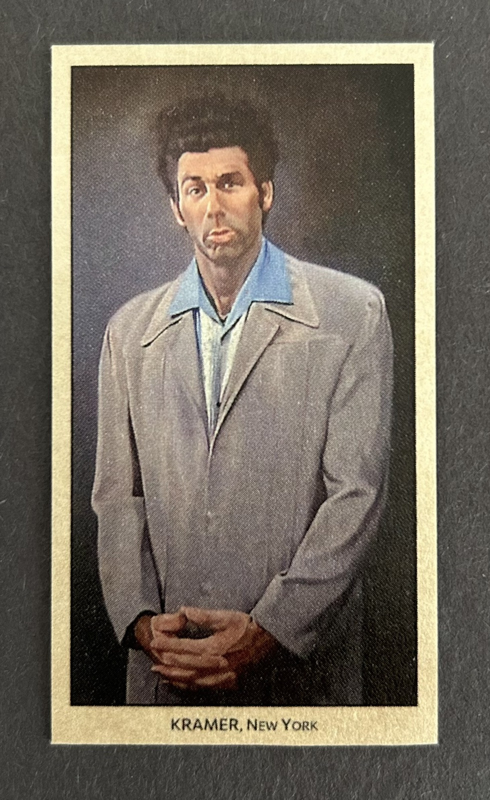 (4) SEINFELD George Costanza, Newman, Elaine & Kramer Custom Trading Cards Gift